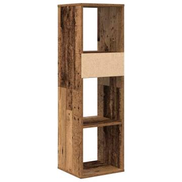 Book Cabinet Old Wood - Stylish & Functional Storage Solution