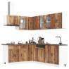  11 Piece Kitchen Cabinet Set Lucca Old Wood Engineered Wood Colour old wood Quantity in Package 1 Number of 