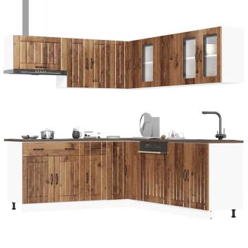 11 Piece Kitchen Cabinet Set Lucca - Old Wood Design