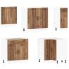 11 Piece Kitchen Cabinet Set Lucca - Old Wood Design