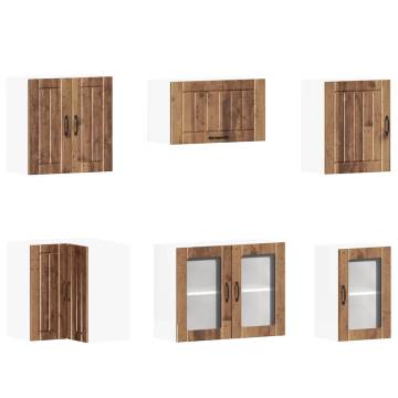 11 Piece Kitchen Cabinet Set Lucca - Old Wood Design