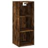 Highboard Smoked Oak - Stylish Storage Solution 34.5x34x180 cm