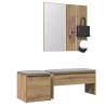 Hallway Furniture Set - Artisan Oak Engineered Wood | HipoMarket