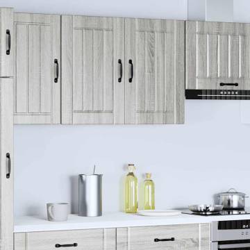 Lucca Grey Sonoma Kitchen Wall Cabinet - Space Optimizer