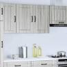 Lucca Grey Sonoma Kitchen Wall Cabinet - Space Optimizer