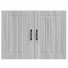 Lucca Grey Sonoma Kitchen Wall Cabinet - Space Optimizer