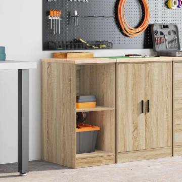 Garage Storage Cabinet Sonoma Oak - Durable & Stylish | HipoMarket