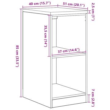 Garage Storage Cabinet Sonoma Oak - Durable & Stylish | HipoMarket