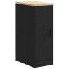 Garage Storage Cabinet Black 30x51x85 cm | Pinewood Durable Design