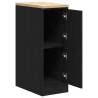 Garage Storage Cabinet Black 30x51x85 cm | Pinewood Durable Design