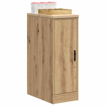 Garage Storage Cabinet Artisan Oak - Solid Wood Pine 30x51x85 cm