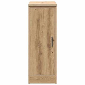 Garage Storage Cabinet Artisan Oak - Solid Wood Pine 30x51x85 cm