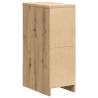 Garage Storage Cabinet Artisan Oak - Solid Wood Pine 30x51x85 cm