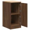 Garage Storage Cabinet - Brown Oak Solid Wood 40x51x85 cm