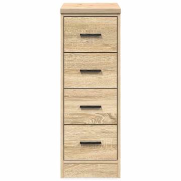 Garage Storage Cabinet Sonoma Oak - Durable Pine Wood 30x51x85cm