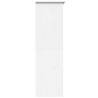 Wardrobe BODO White - Solid Pine Storage | 101x52x176.5 cm