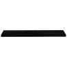 Floating Wall Shelves 4 pcs High Gloss Black | Hipomarket