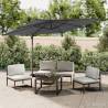 LED Cantilever Umbrella Anthracite 400x300 cm - Stylish & Durable