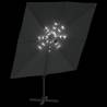 LED Cantilever Umbrella Anthracite 400x300 cm - Stylish & Durable