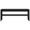 Stylish Black TV Cabinet - 100x40x40 cm | Hipomarket