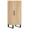 Stylish Highboard Sonoma Oak - 34.5x34x180 cm | Hipomarket