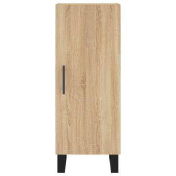 Stylish Highboard Sonoma Oak - 34.5x34x180 cm | Hipomarket