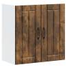 Lucca Kitchen Wall Cabinet - Smoked Oak | Hipomarket UK