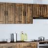 Lucca Kitchen Wall Cabinet - Smoked Oak | Hipomarket UK