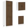 8 Piece Kitchen Cabinet Set - Kalmar Brown Oak | HipoMarket