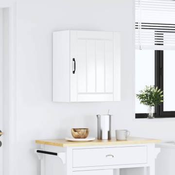 Lucca High Gloss White Kitchen Wall Cabinet - Stylish & Durable