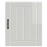 Lucca High Gloss White Kitchen Wall Cabinet - Stylish & Durable