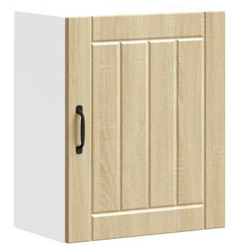 Lucca Kitchen Wall Cabinet in Sonoma Oak - Stylish Storage