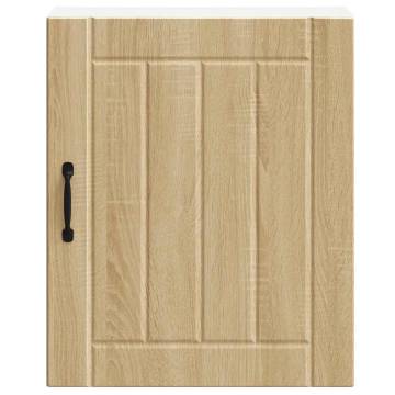 Lucca Kitchen Wall Cabinet in Sonoma Oak - Stylish Storage