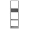 Stylish Grey Sonoma Book Cabinet | Organize with Elegance