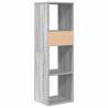 Stylish Grey Sonoma Book Cabinet | Organize with Elegance