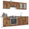 8 Piece Kitchen Cabinet Set - Kalmar Smoked Oak | HipoMarket