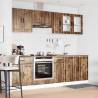 8 Piece Kitchen Cabinet Set - Kalmar Smoked Oak | HipoMarket