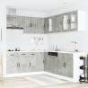 11 Piece Kitchen Cabinet Set Lucca - Concrete Grey