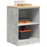  Garage Storage Cabinet Concrete Grey 60x51x85 cm Solid Wood Pine Colour concrete grey Size 60 x 51 x 85 cm Quantity in Package 1 Model 2 shelves 