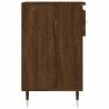 Elegant Brown Oak Shoe Cabinet - 102x36x60 cm | HipoMarket