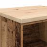 Garage Storage Cabinet Old Wood | Solid Pine 60x51x85 cm