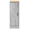 Garage Storage Cabinet Grey Sonoma - Durable Pinewood Design