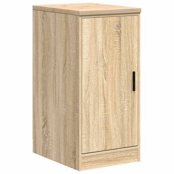 Garage Storage Cabinet Sonoma Oak - Durable Solid Wood Pine