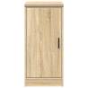 Garage Storage Cabinet Sonoma Oak - Durable Solid Wood Pine