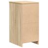 Garage Storage Cabinet Sonoma Oak - Durable Solid Wood Pine