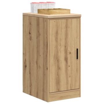 Garage Storage Cabinet Artisan Oak - Durable Solid Wood | HipoMarket