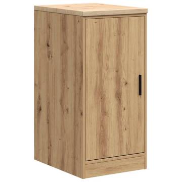 Garage Storage Cabinet Artisan Oak - Durable Solid Wood | HipoMarket