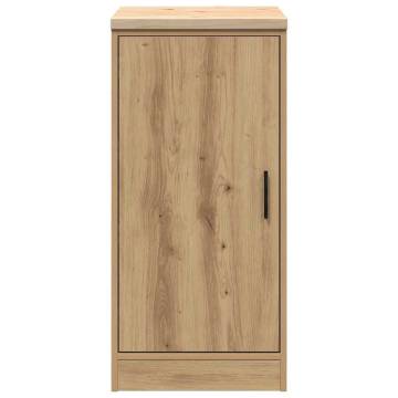 Garage Storage Cabinet Artisan Oak - Durable Solid Wood | HipoMarket