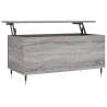 Elegant Grey Sonoma Coffee Table - Stylish & Functional