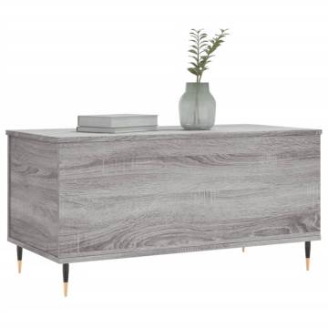 Elegant Grey Sonoma Coffee Table - Stylish & Functional